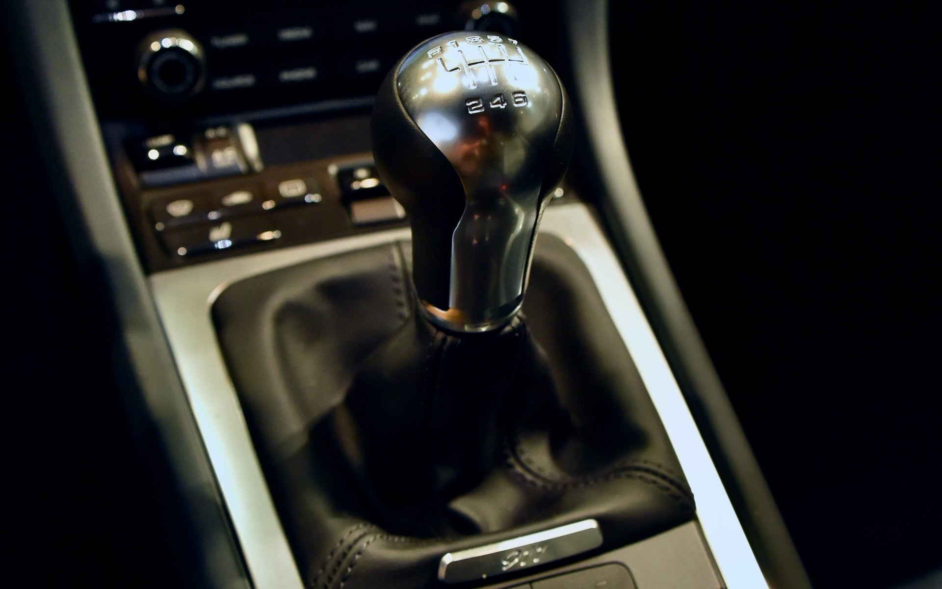 ポルシェ911のシフトレバー