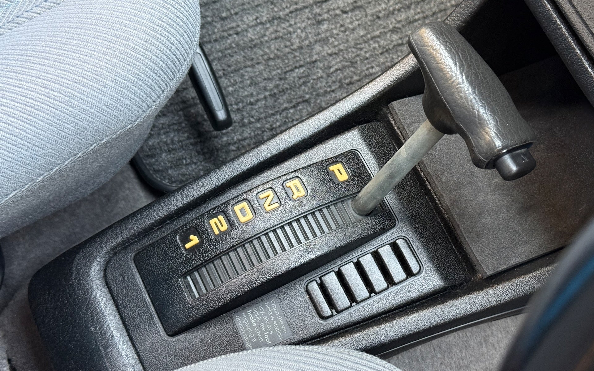 フォルクスワーゲン ゴルフIIのシフトレバー