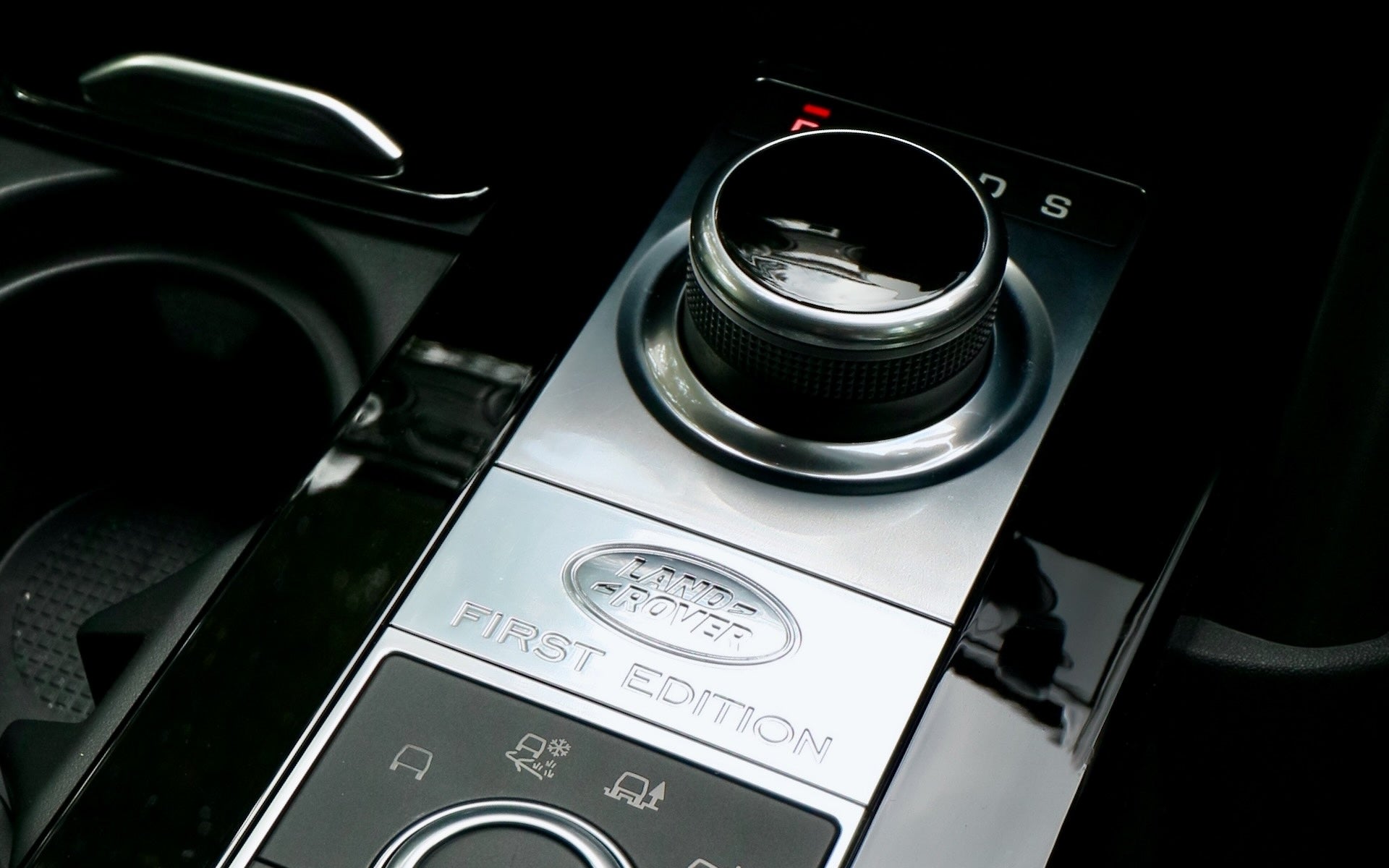 ランドローバー ディスカバリーのダイヤル式シフト