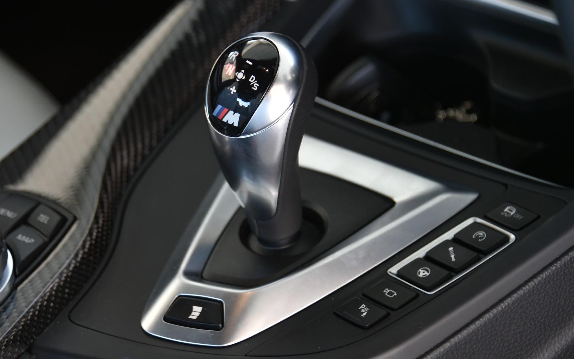 BMW3シリーズ（2015）のジョイスティック式シフト