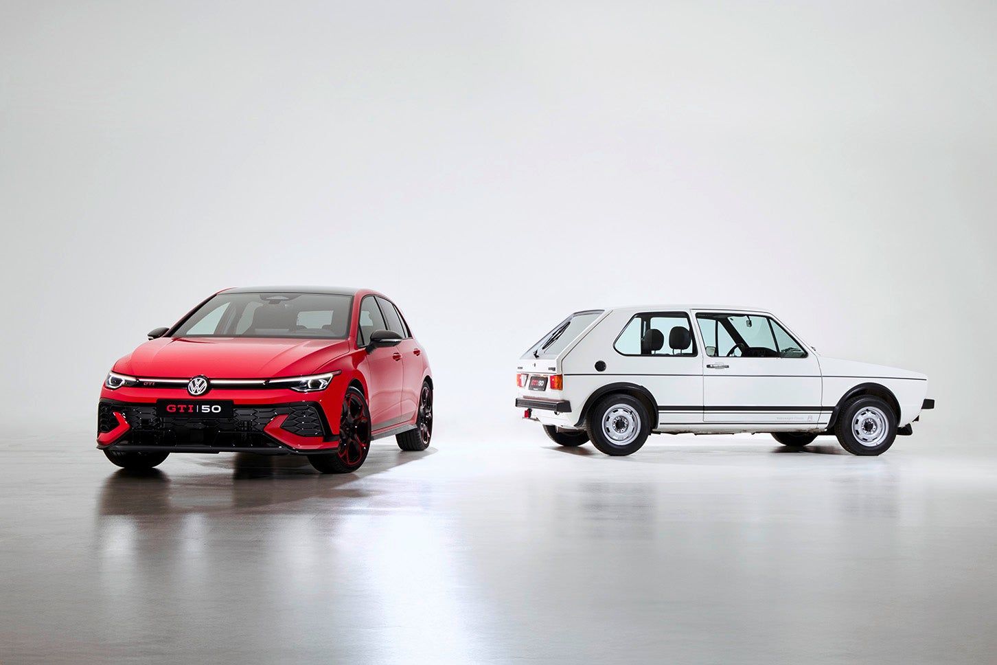 フォルクスワーゲン ゴルフ GTIエディション50とゴルフI GTI｜Volkswagen Golf GTI EDITION 50 and Golf I GTI