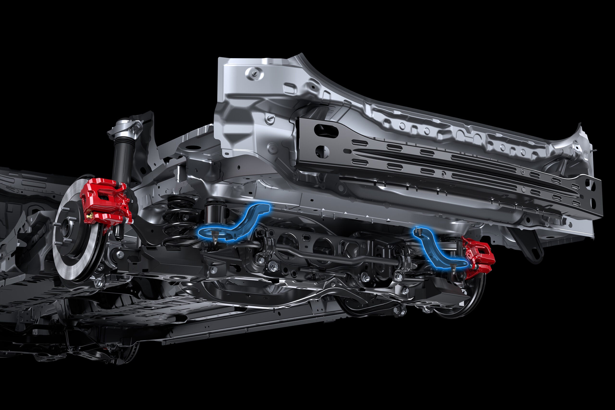 トヨタRAV4 GRスポーツ｜GRブレース（リヤサスペンションメンバー）