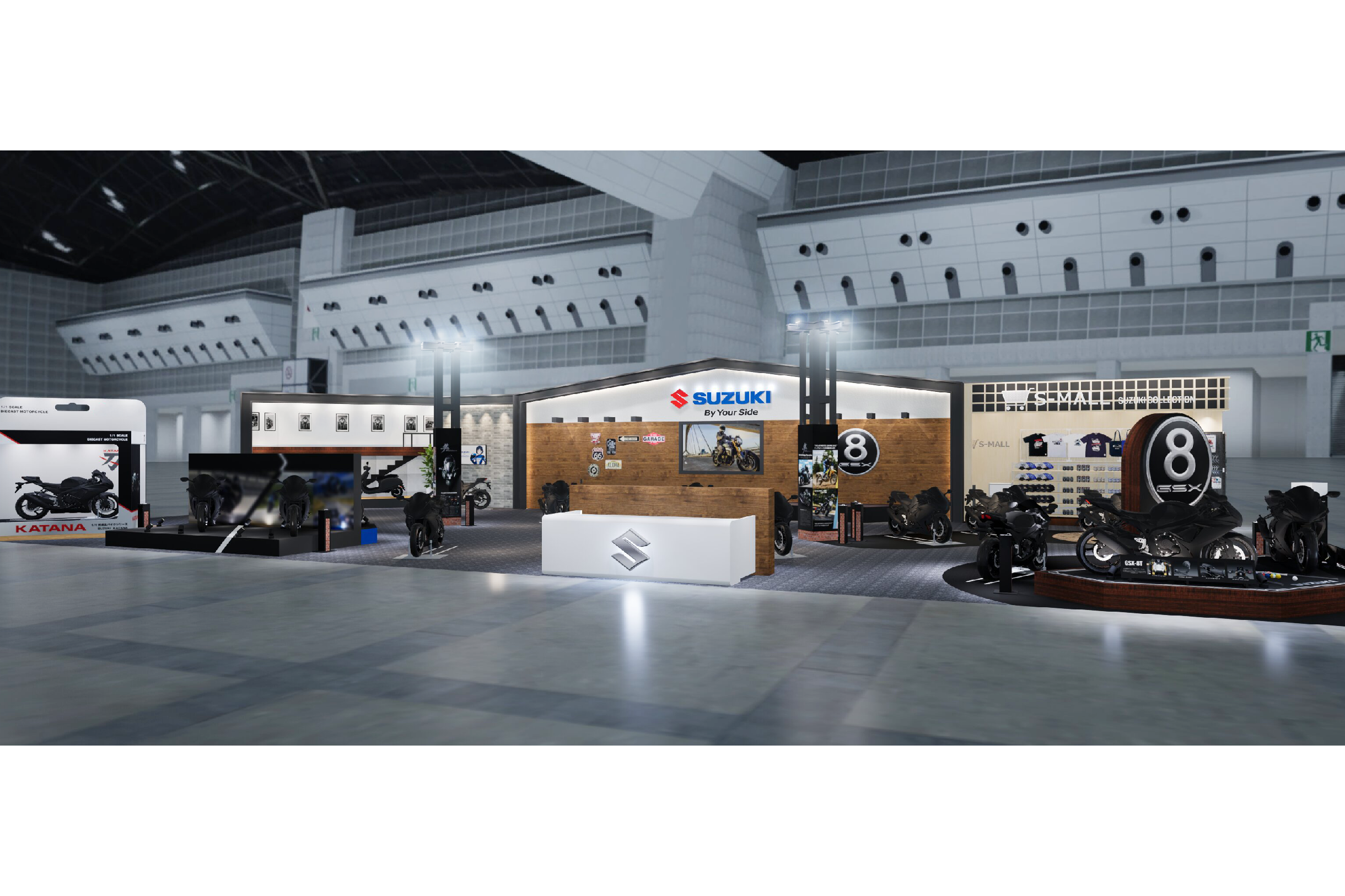 「モーターサイクルショー2026」スズキブースイメージ