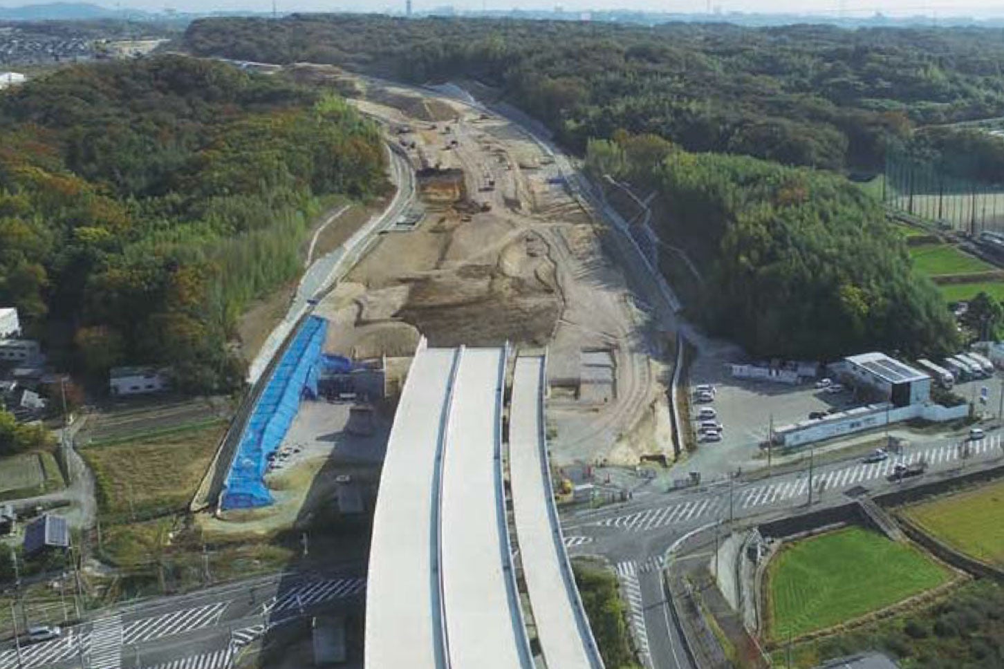 神戸西バイパス 櫨谷IC付近。2025年12月発表。