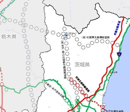 北関東北部横断道路の概要。