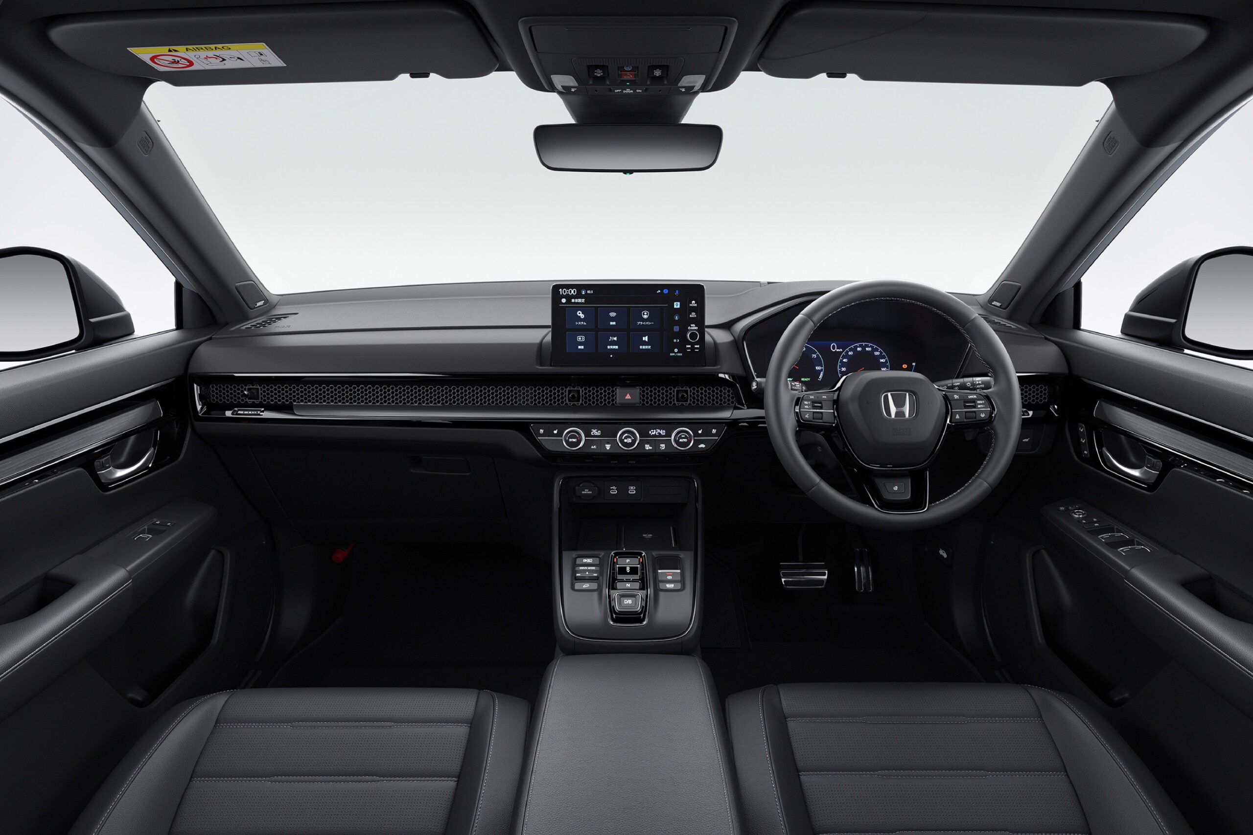ホンダCR-V e:HEV RSブラックエディション｜インパネ（ブラック）