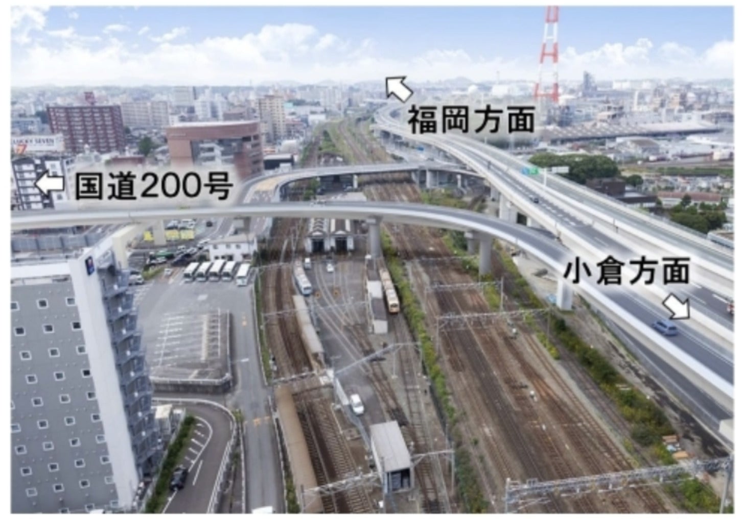 黒崎西ランプ完成イメージ