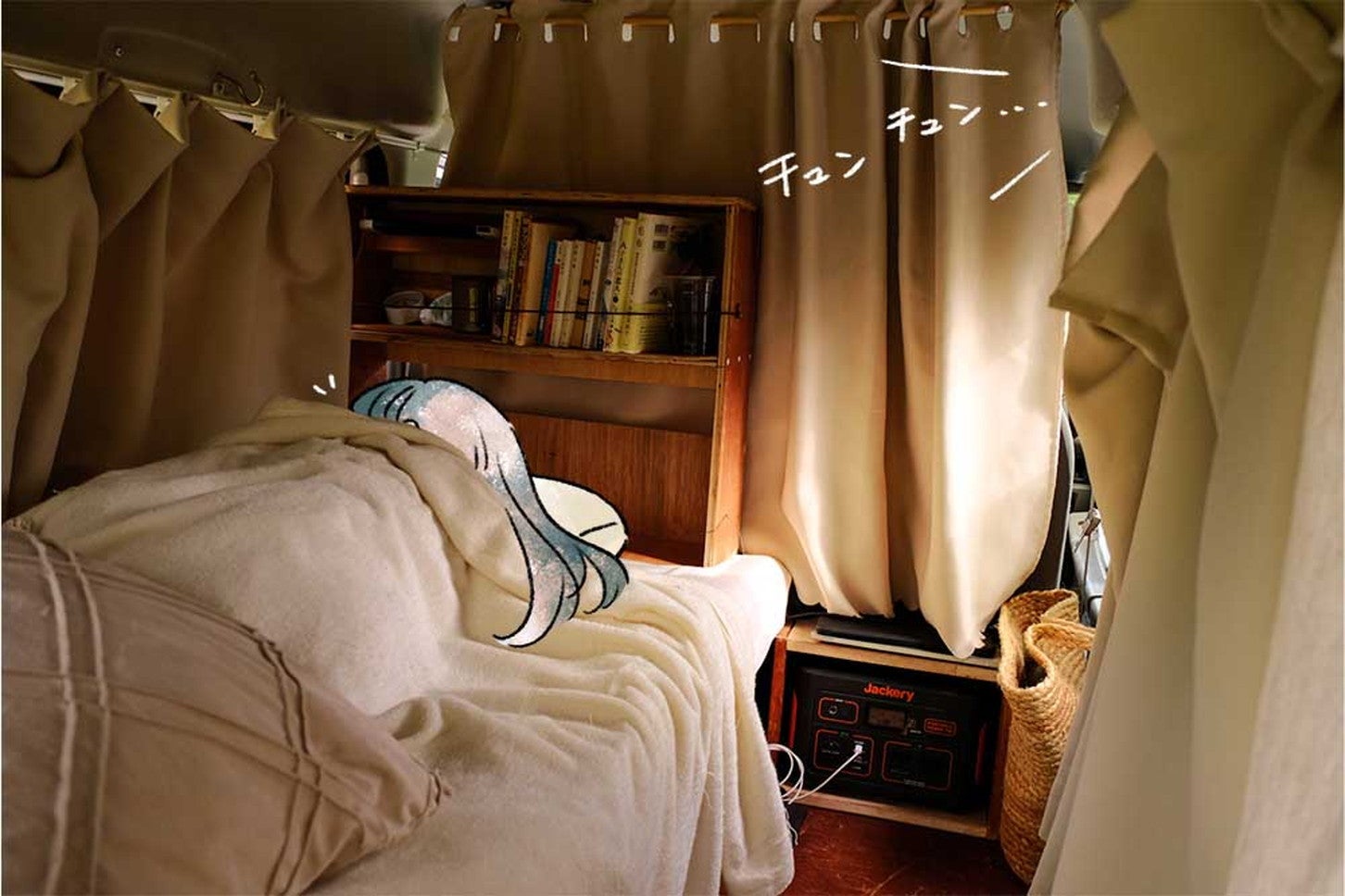 「チュンチュン」という鳥のさえずりで目覚める朝