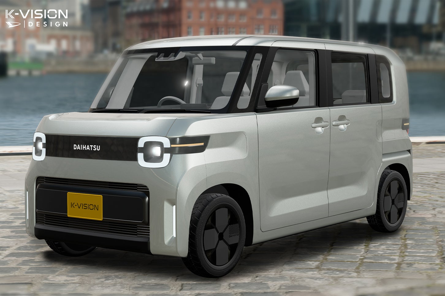 ダイハツが出展したコンセプトモデルのひとつ「K-VISION」