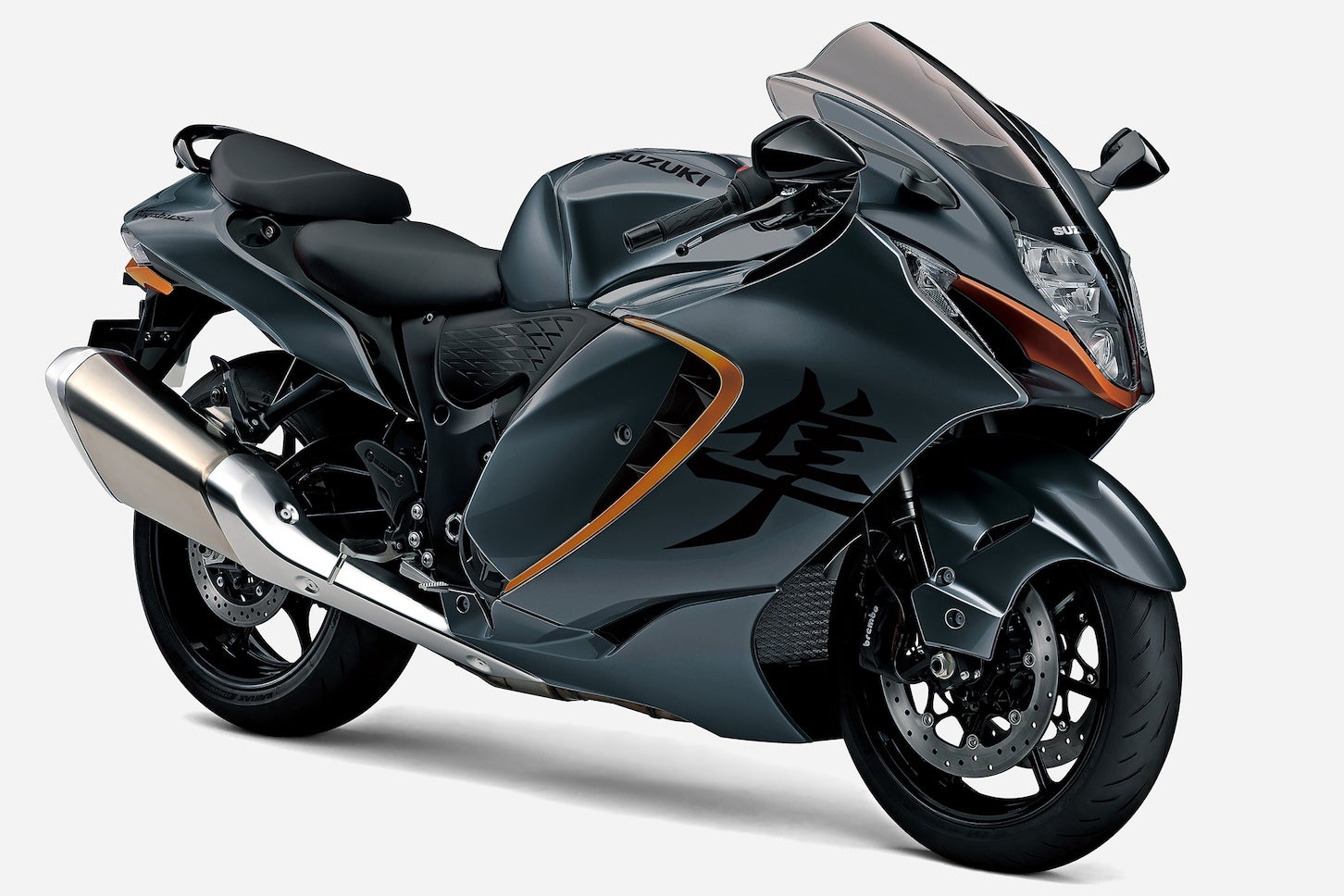 Hayabusa ギャラクシーグレーメタリック／キャンディバーントゴールド