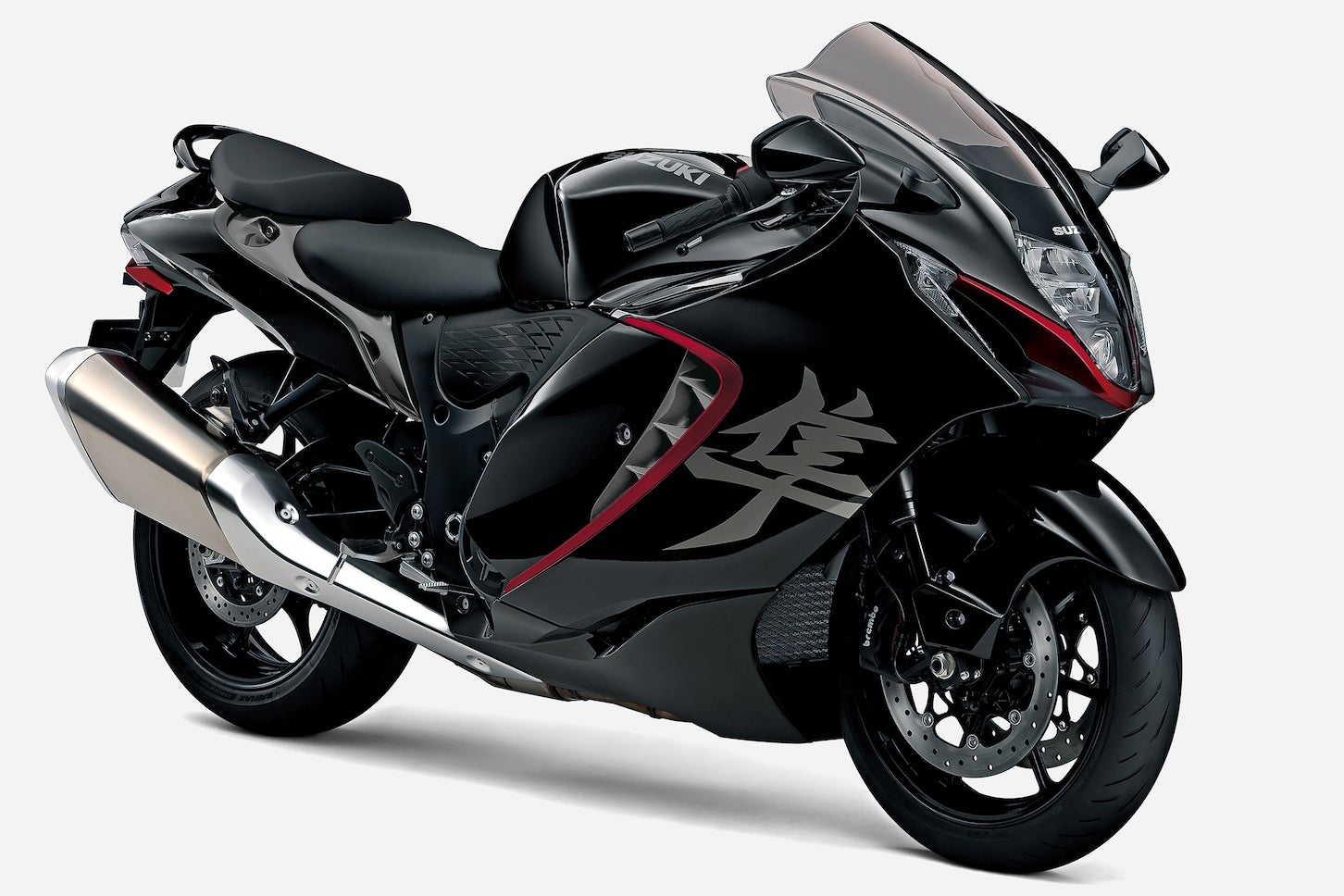 Hayabusa グラススパークルブラック／ キャンディダーリングレッド