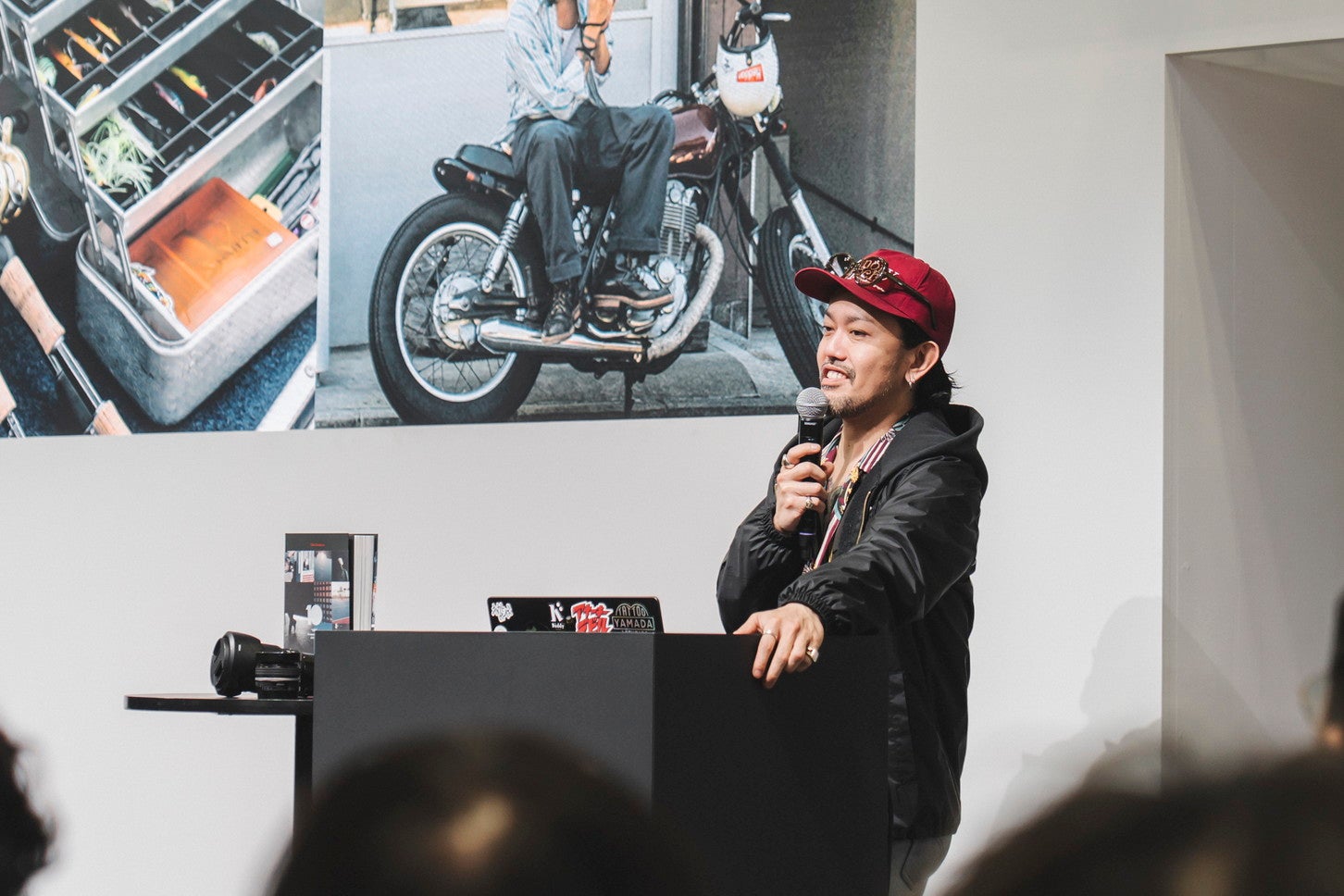 CP＋Nikonブース登壇の様子。