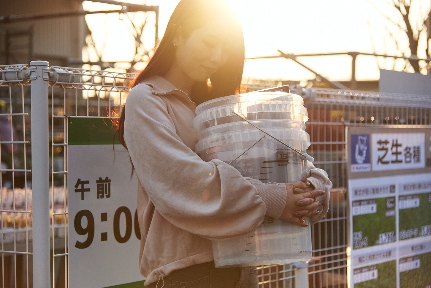 コメリで洗車グッズを購入した黒木さん。