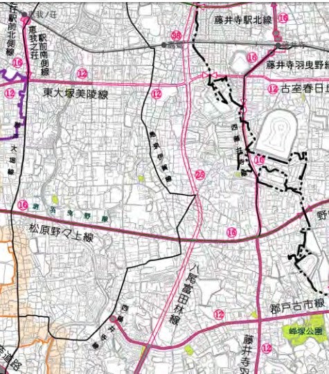 都市計画道路「八尾富田林線」の概要