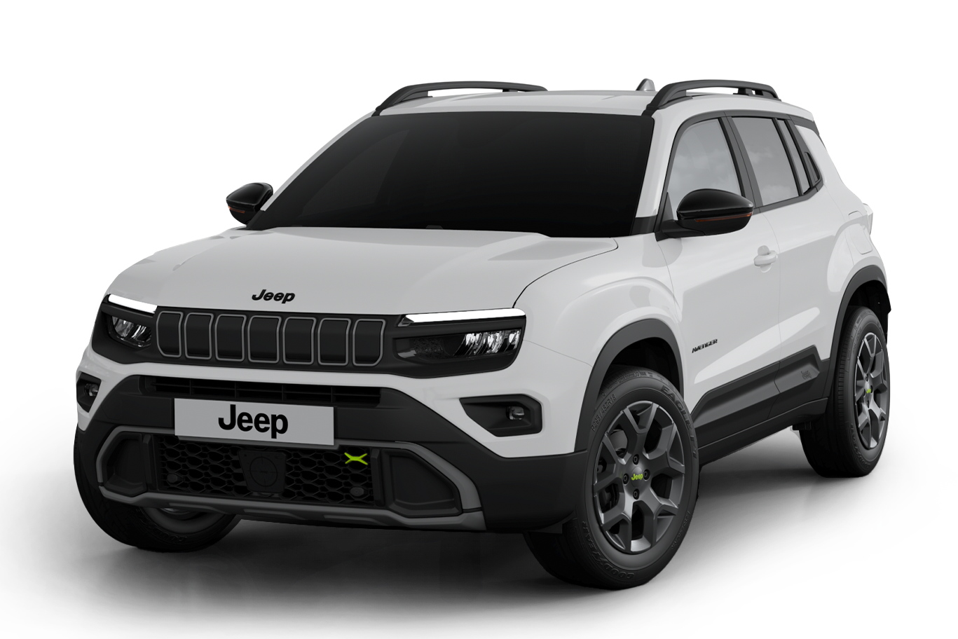 ジープ・アベンジャー4xeハイブリッド・アップランド｜ボディカラー：スノー