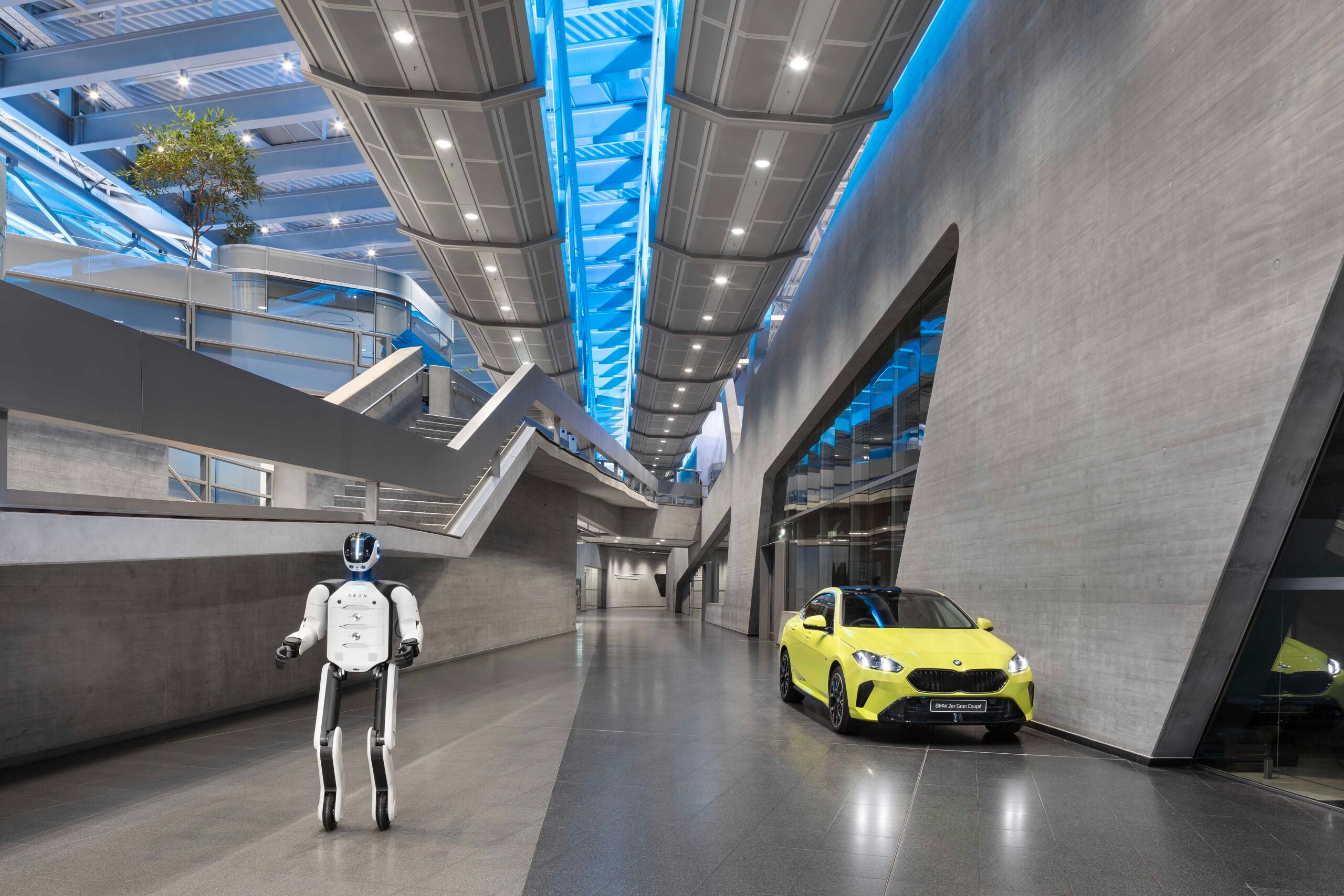 BMWライプツィヒ工場で働く人型ロボット「イーオン」｜Humanoid Robotics (AEON) at BMW Group Plant Leipzig