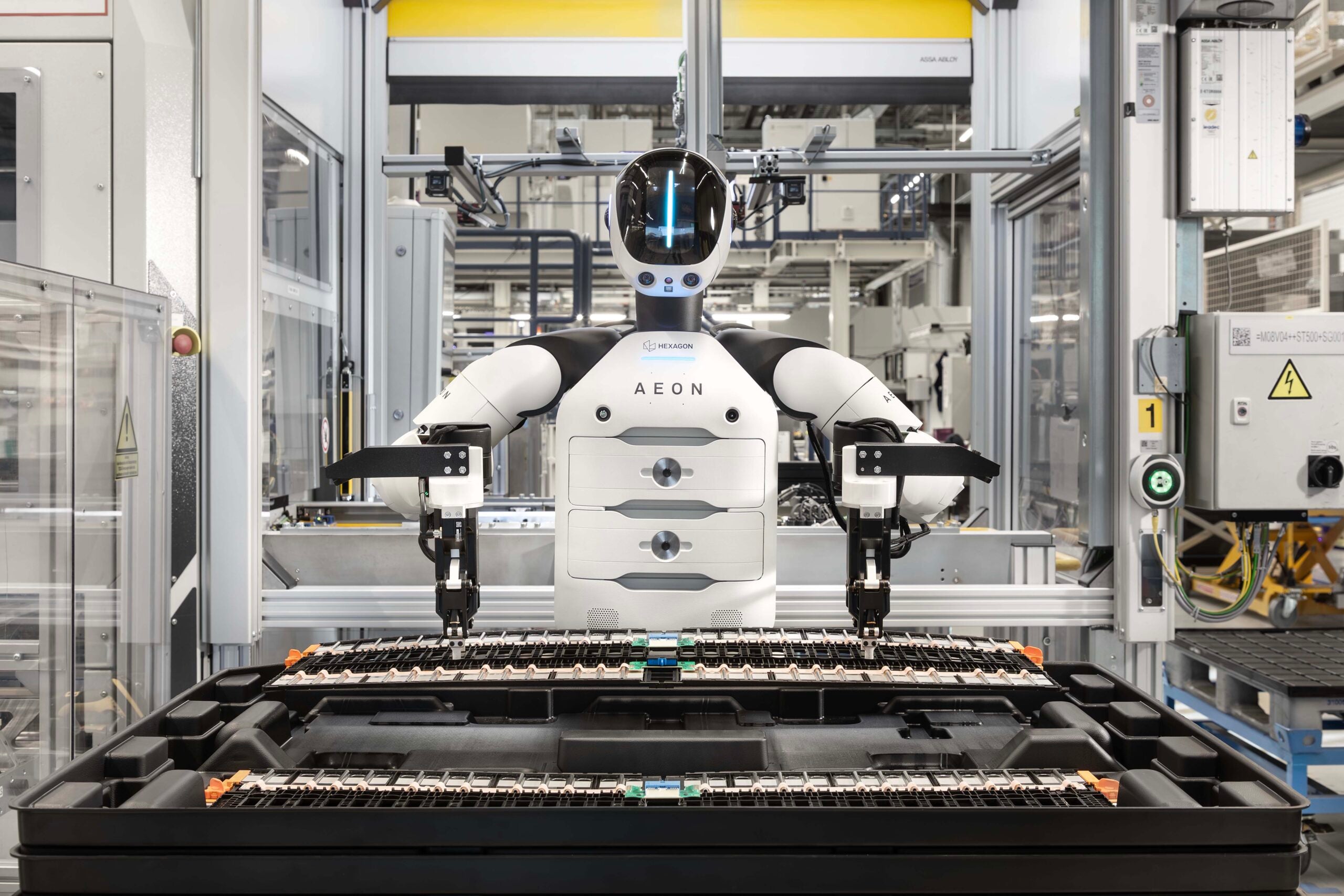 BMWライプツィヒ工場で働く人型ロボット「イーオン」｜Humanoid Robotics (AEON) at BMW Group Plant Leipzig