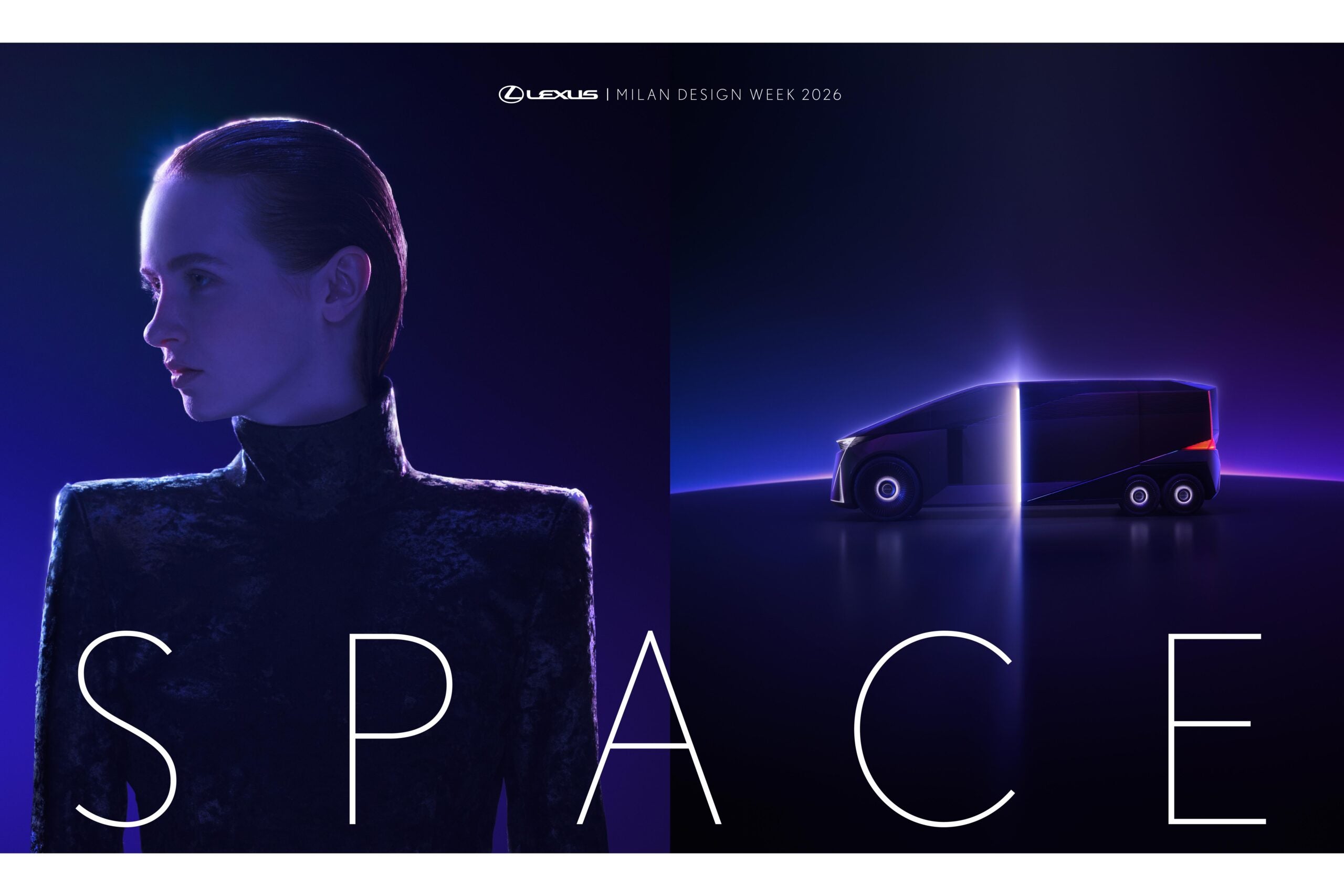 レクサス「ミラノデザインウィーク2026」インスタレーション『SPACE』