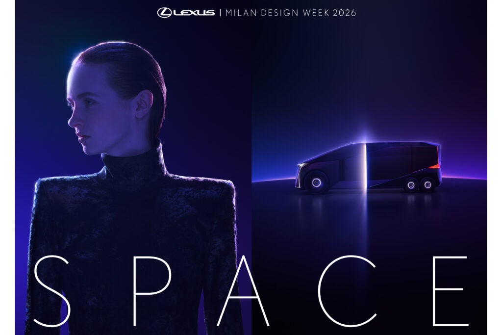 レクサスの6輪車がミラノに登場？「ミラノデザインウィーク2026」で