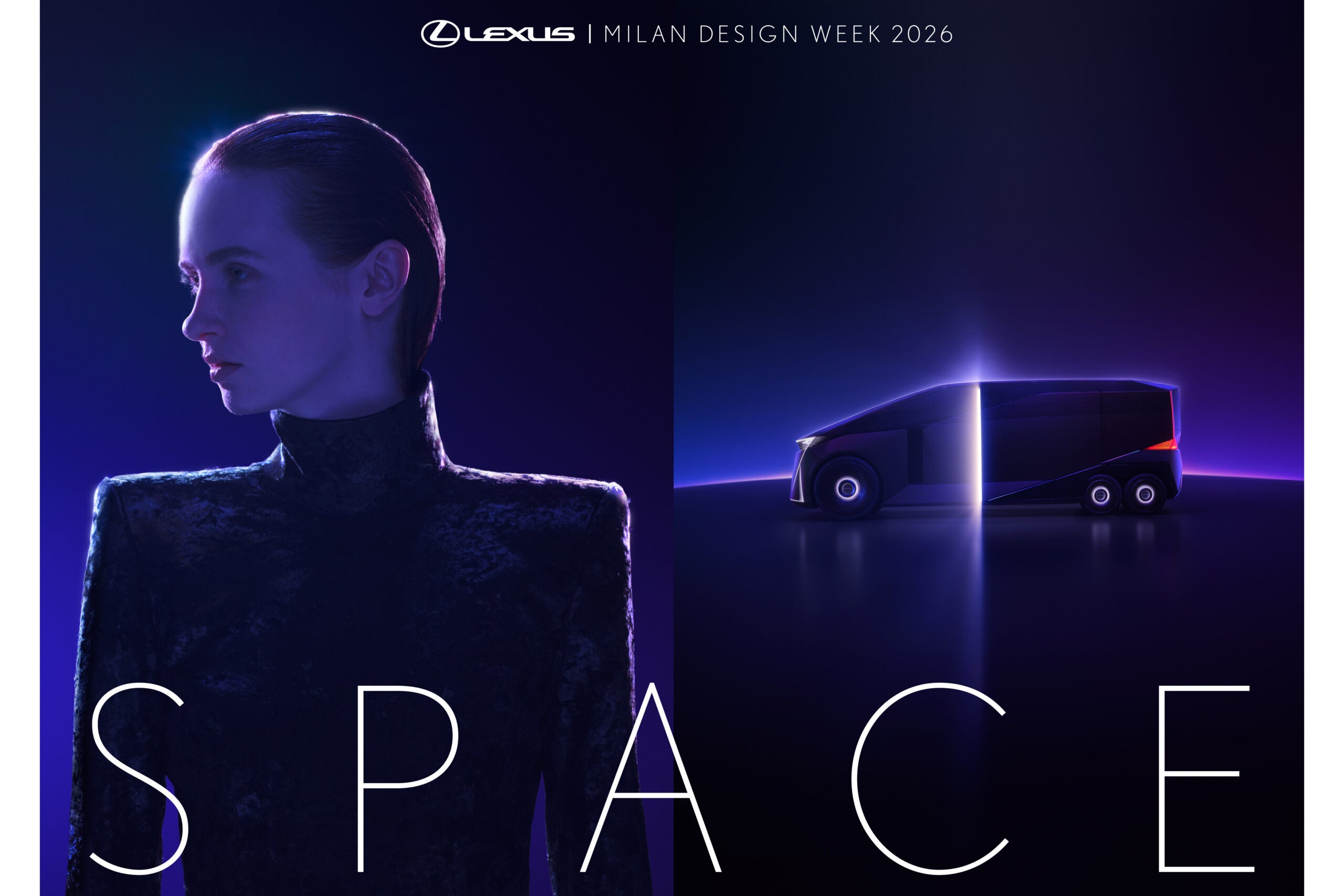 レクサス「ミラノデザインウィーク2026」インスタレーション『SPACE』