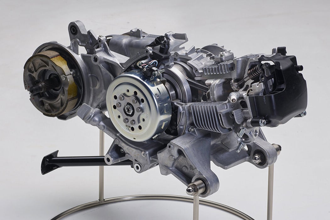 ヤマハ・ファツィオ｜"BLUE CORE"空冷エンジン