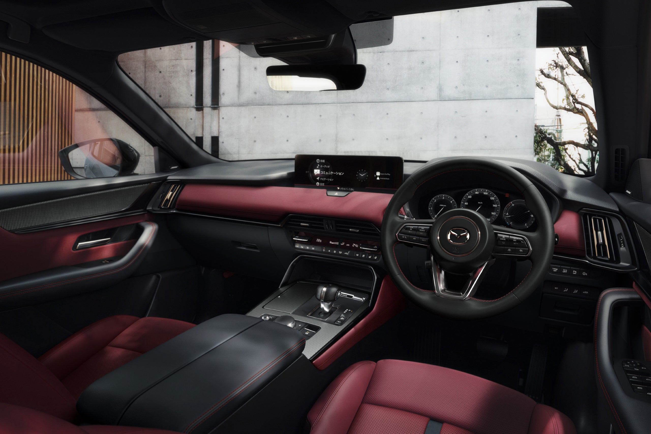 マツダCX-60 XD-ハイブリッド・ドライブエディション バーガンディレザーパッケージ｜Mazda CX-60 XD-Hybrid Drive Edition Burgundy Leather Package