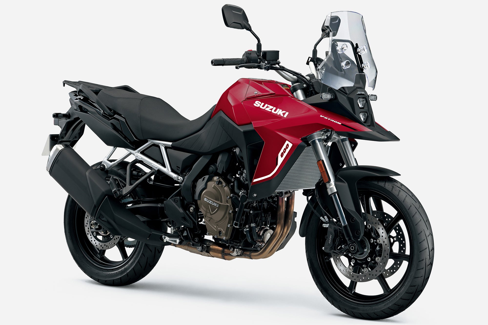 スズキVストローム800｜カラー：キャンディダーリングレッド