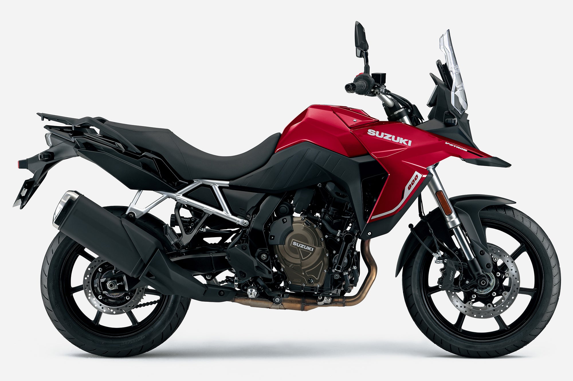 スズキVストローム800｜カラー：キャンディダーリングレッド