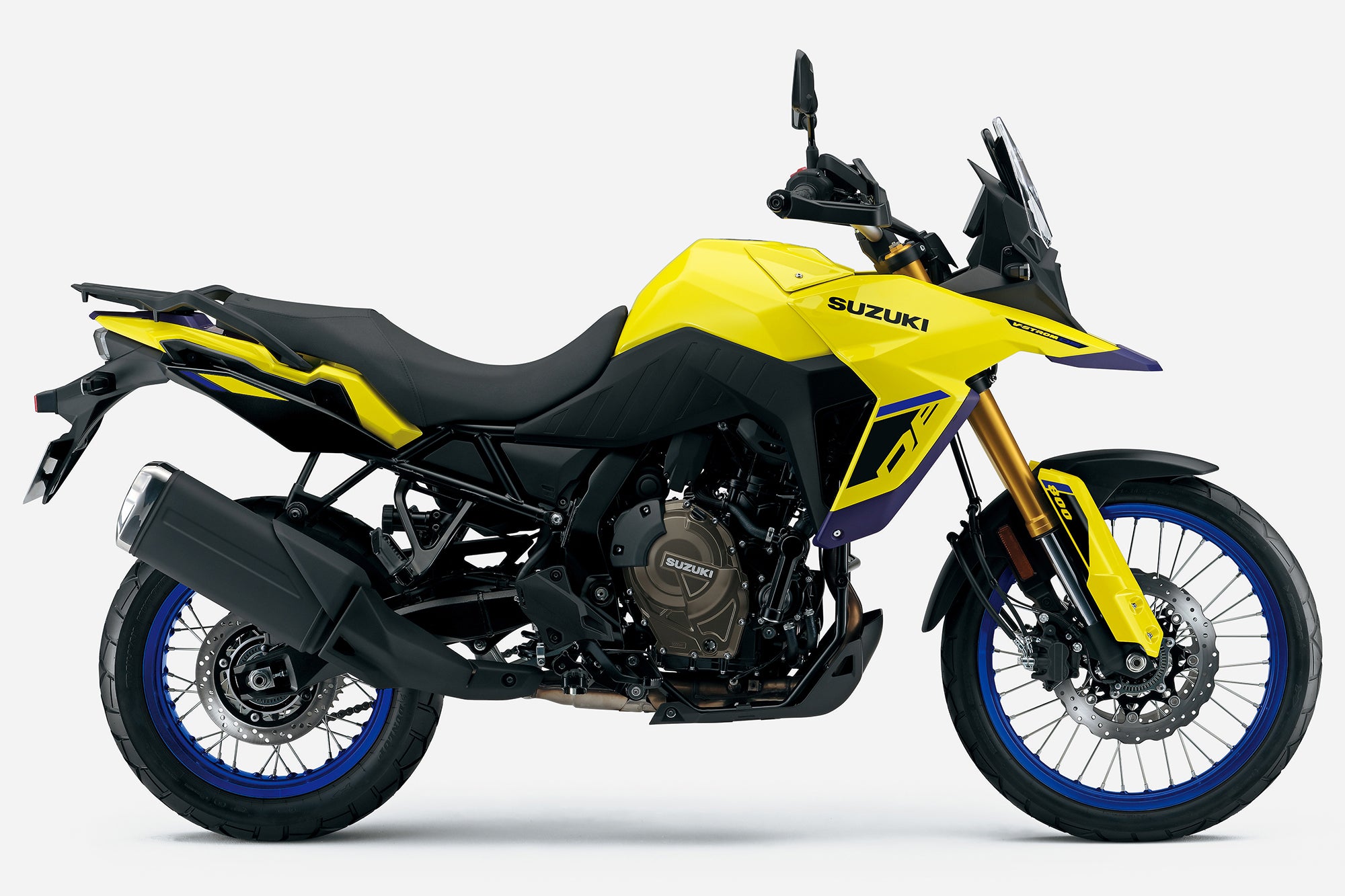 スズキVストローム800DE｜カラー：チャンピオンイエロー No.2