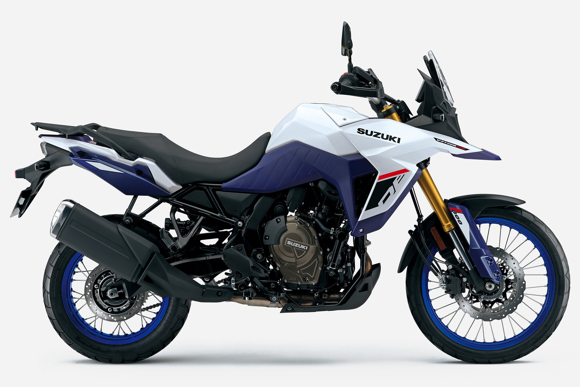 スズキVストローム800DE｜カラー：パールテックホワイト