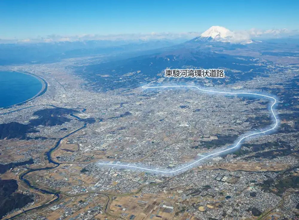 東駿河湾環状道路のイメージ。