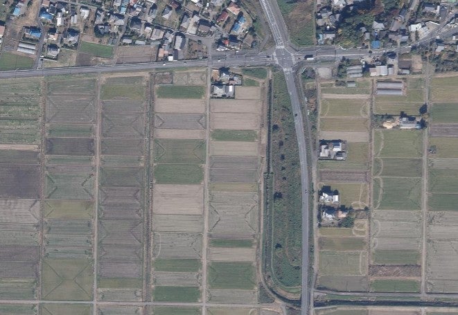 千葉茨城道路のルート。