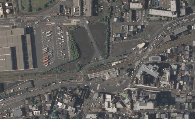 国道409号の様子。