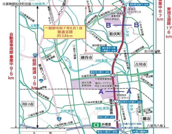 東埼玉道路の概要