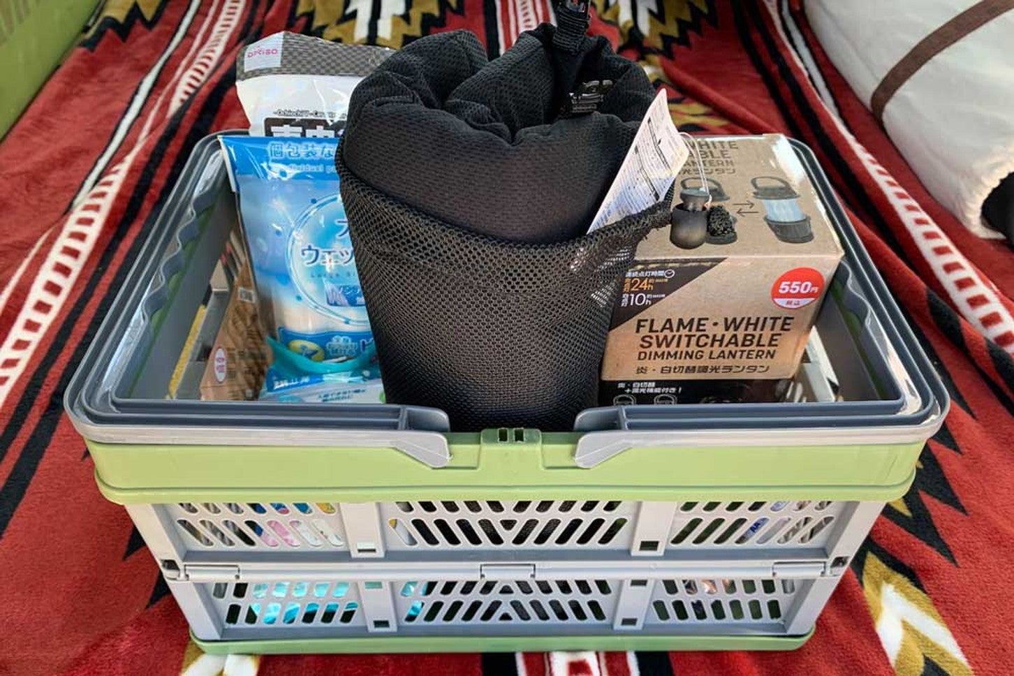 小物を入れて車内を整理整頓