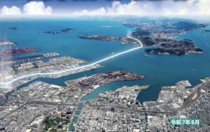 下関北九州道路のイメージ。