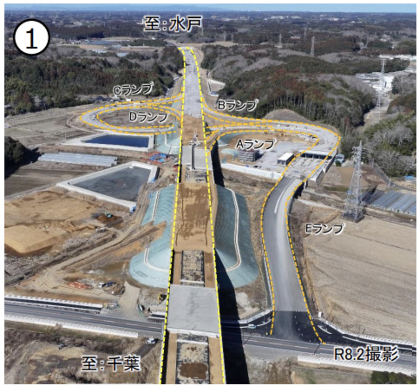 行方ICの工事状況