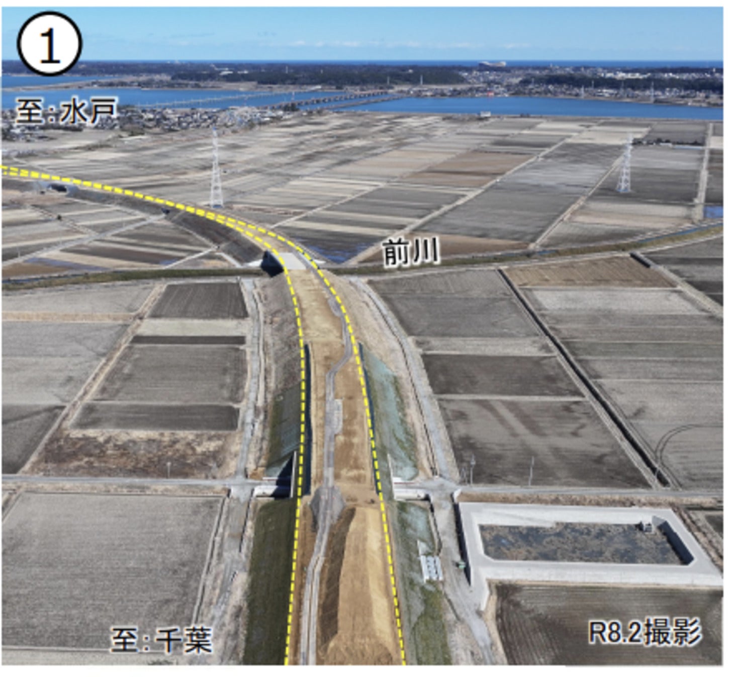 潮来市延方地区の様子