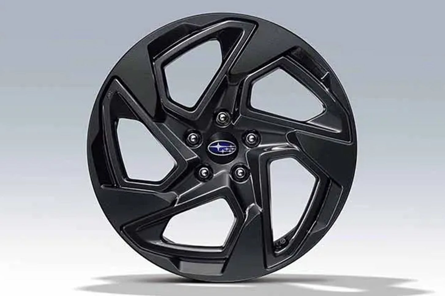 スバル・クロストレック リミテッドブラック｜18インチアルミホイール（ダークメタリック塗装）