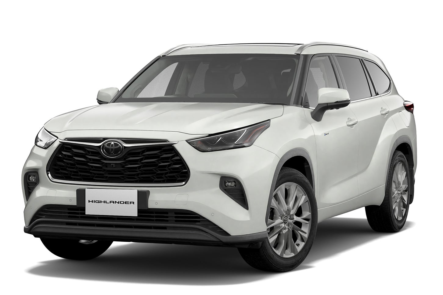 トヨタ・ハイランダー リミテッドZRハイブリッド｜ボディカラー：プラチナホワイトパールマイカ