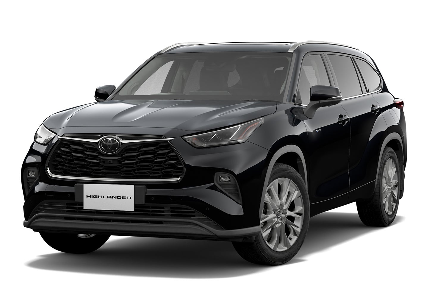 トヨタ・ハイランダー リミテッドZRハイブリッド｜ボディカラー：アティチュードブラックマイカ