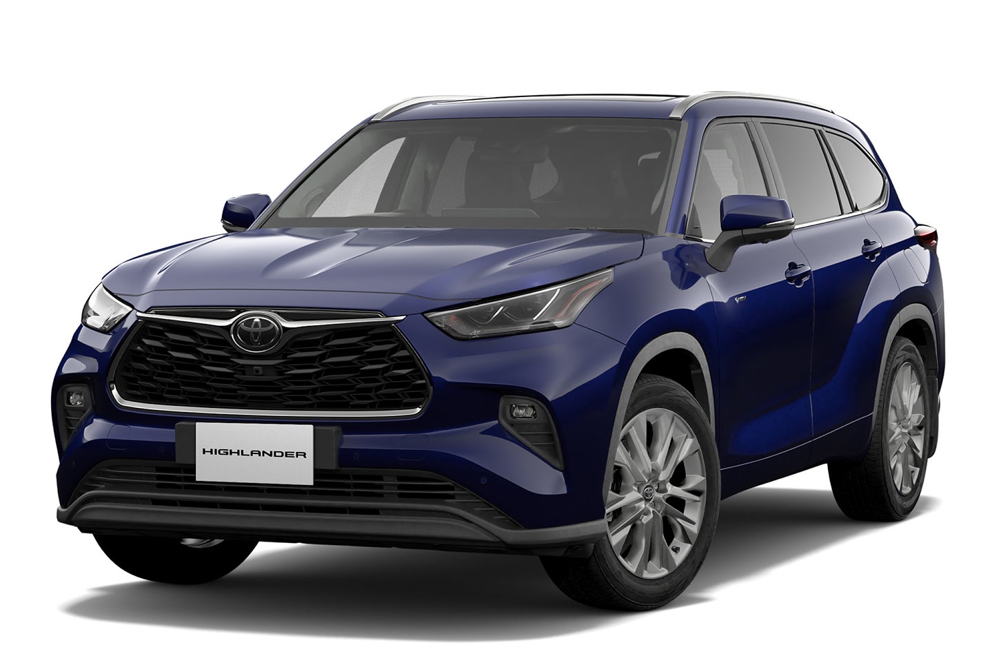 トヨタ・ハイランダー リミテッドZRハイブリッド｜ボディカラー：ダークブルーマイカ