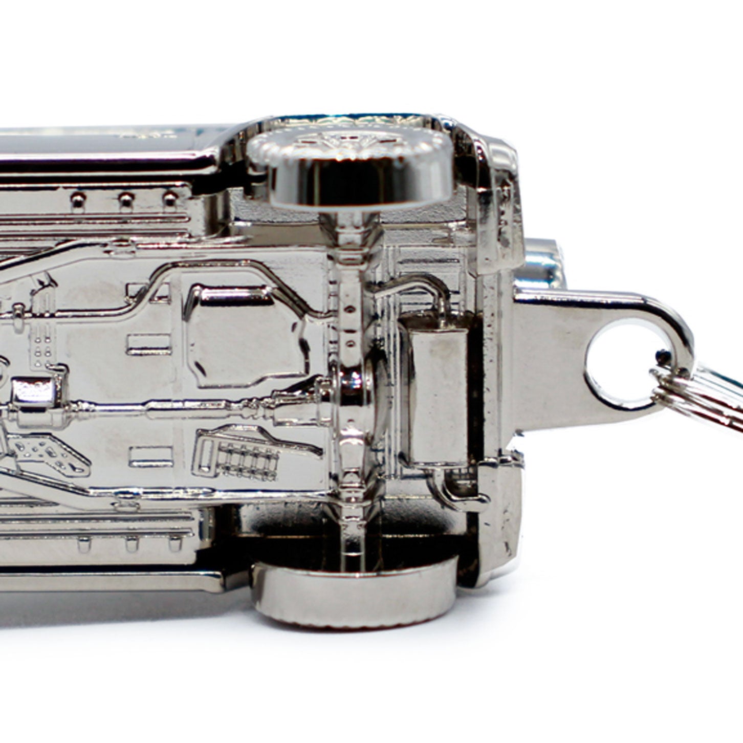 スズキ ジムニーシエラ クロームメッキキーチェーン。