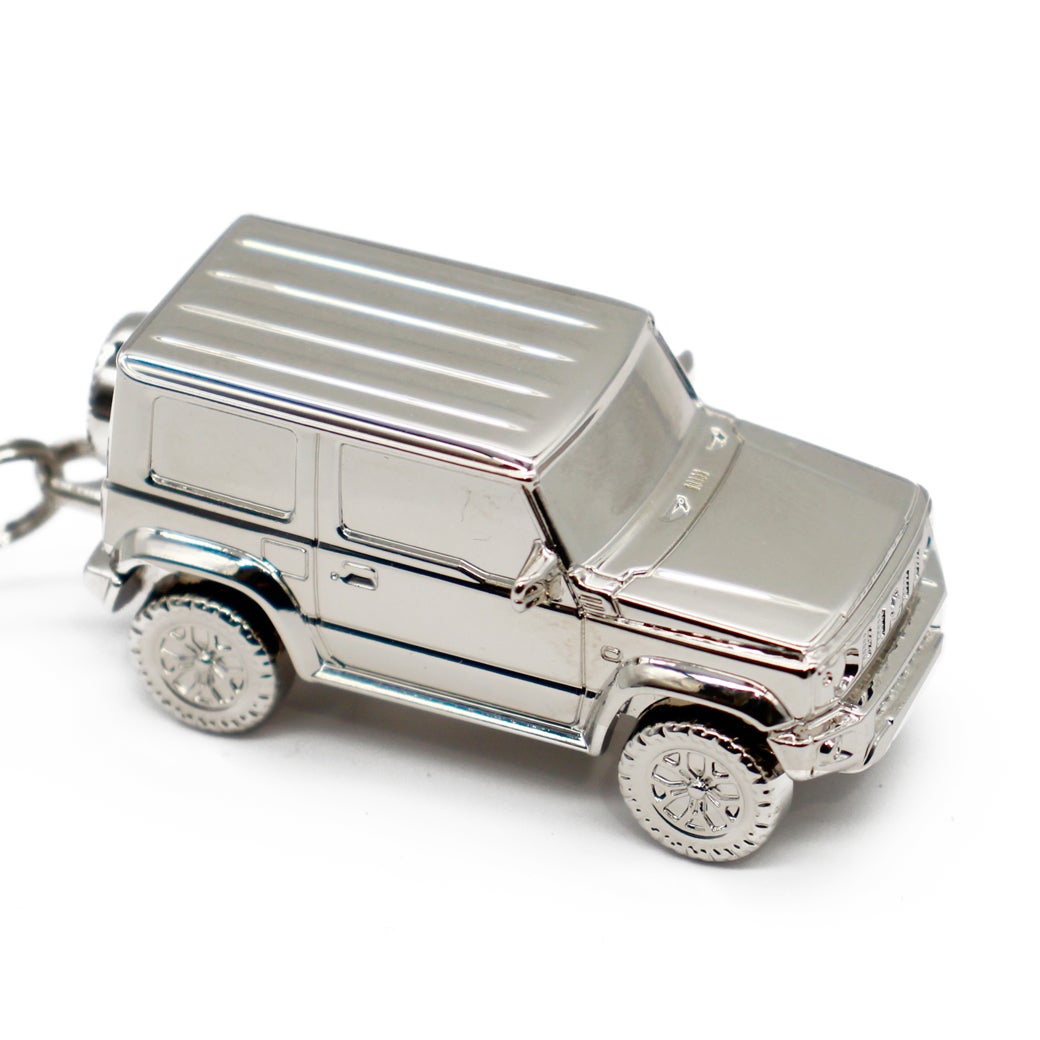 スズキ ジムニーシエラ クロームメッキキーチェーン。