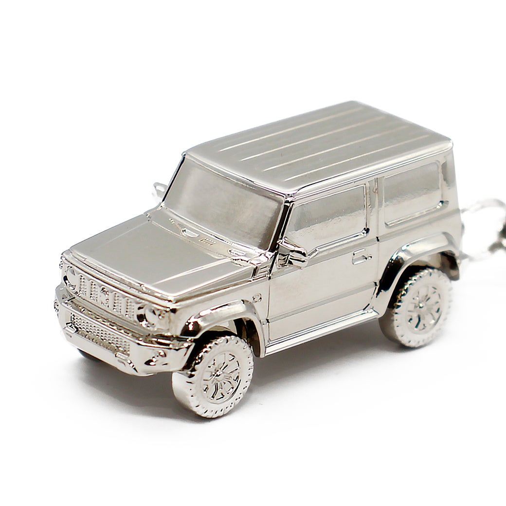 スズキ ジムニーシエラ クロームメッキキーチェーン。