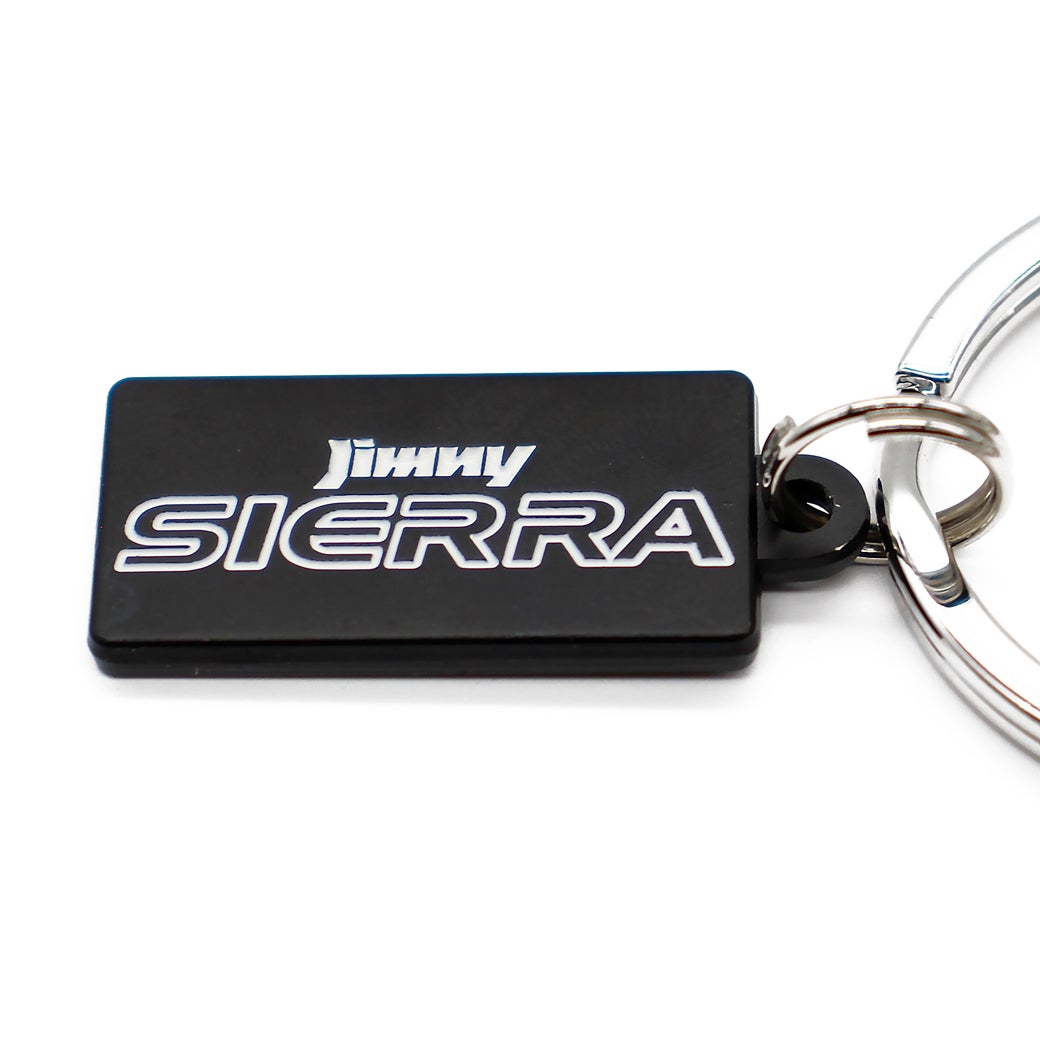 スズキ ジムニーシエラ クロームメッキキーチェーン。