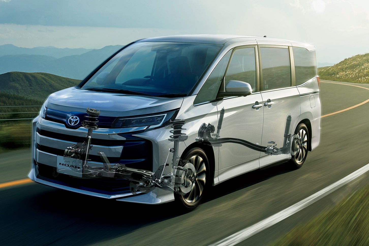 トヨタ・ノアS-Z｜走行イメージ