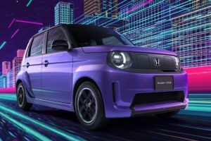 ホンダ・スーパー ワン｜ボディカラー：ブーストバイオレット・パール&ブラック