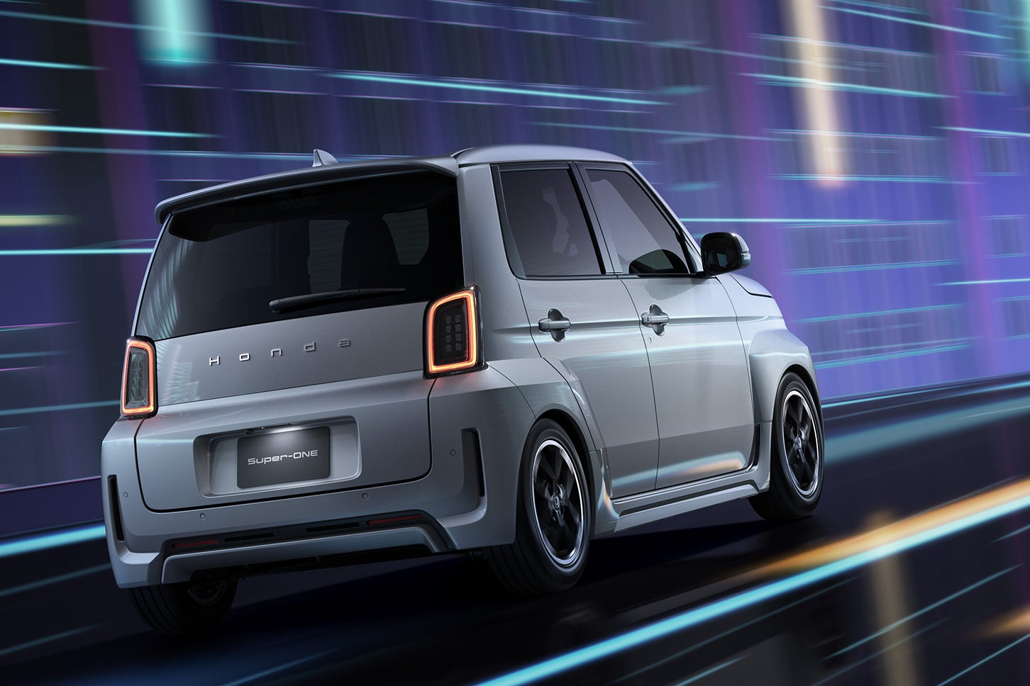 ホンダ・スーパーワン｜ボディカラー：ルミナスグレー