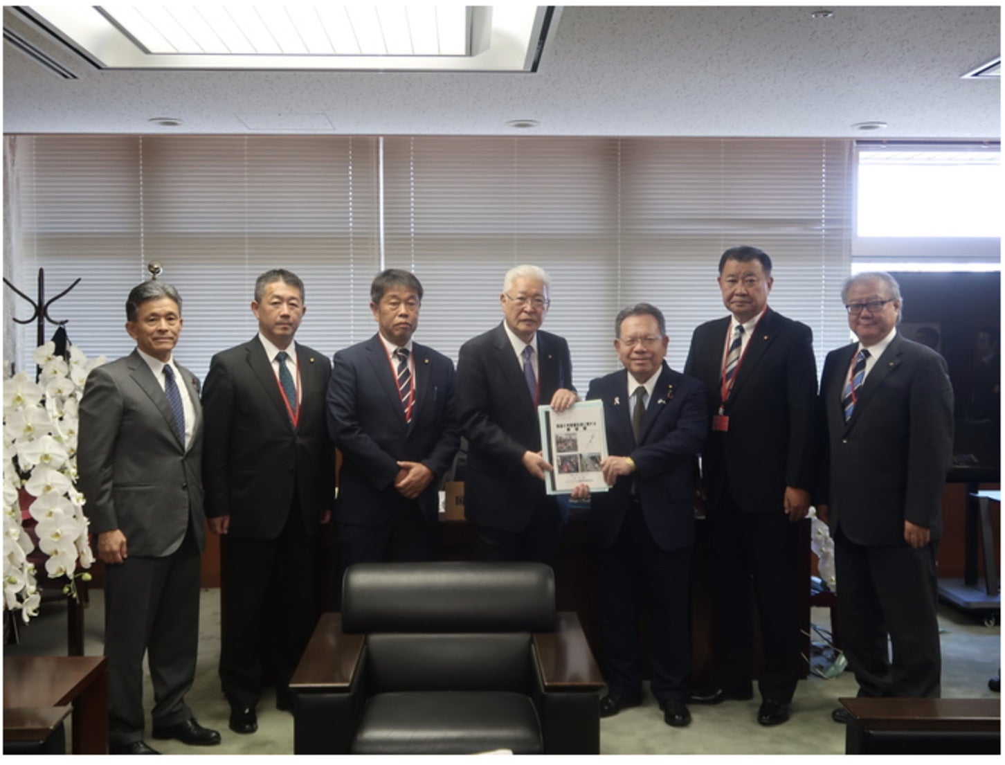 日立バイパス建設促進期成会による国への要望